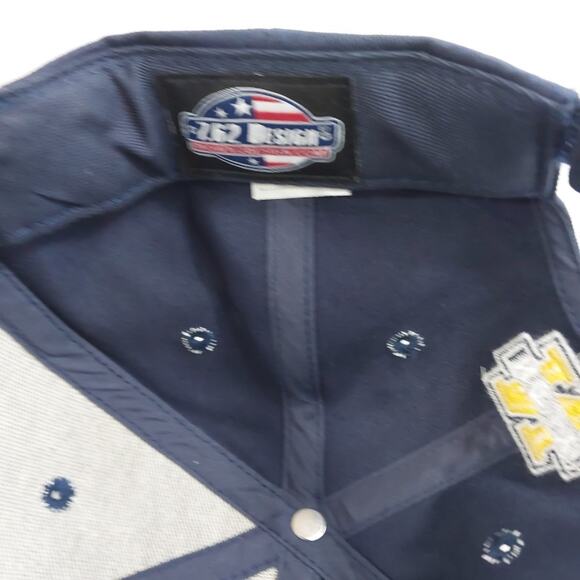 US Navy USN Eagle‎ Blue Embroidered Cap Hat OSFA Adjustable 7.62 Designs Cotton - Picture 3 of 5